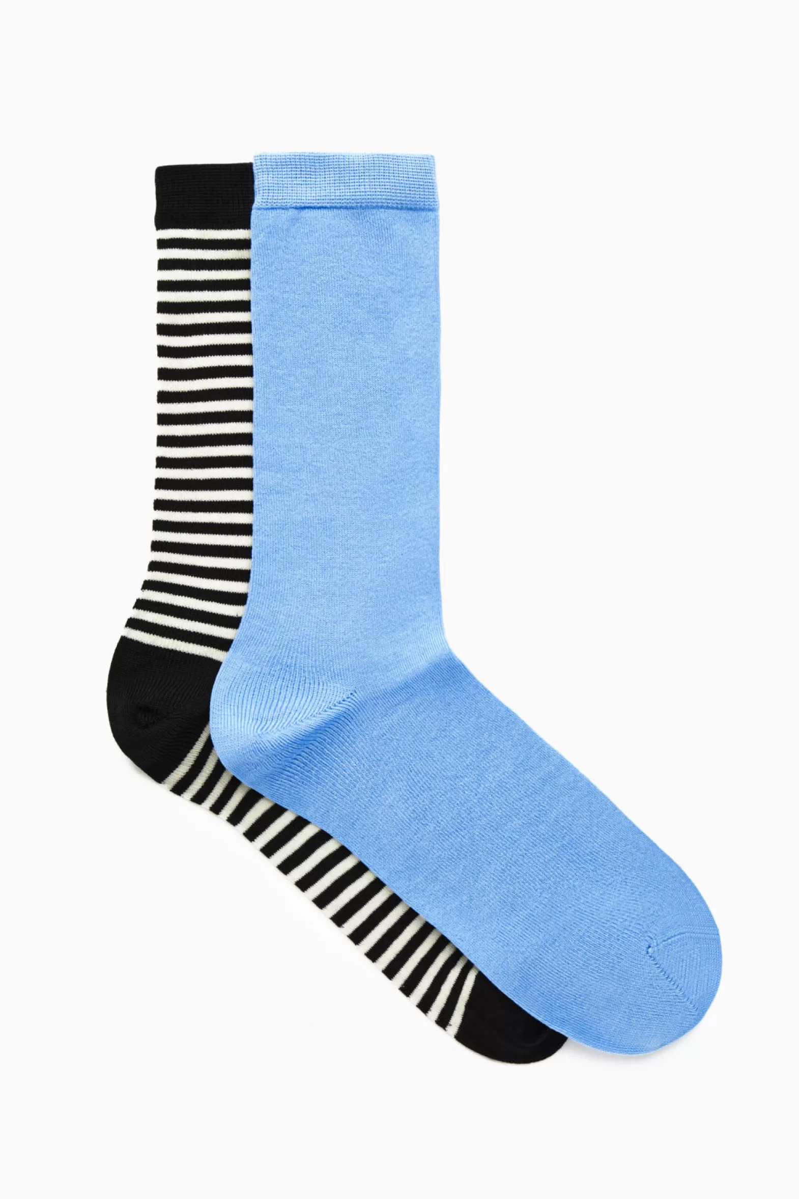 COS 2-PACK MERCERISED COTTON SOCKS