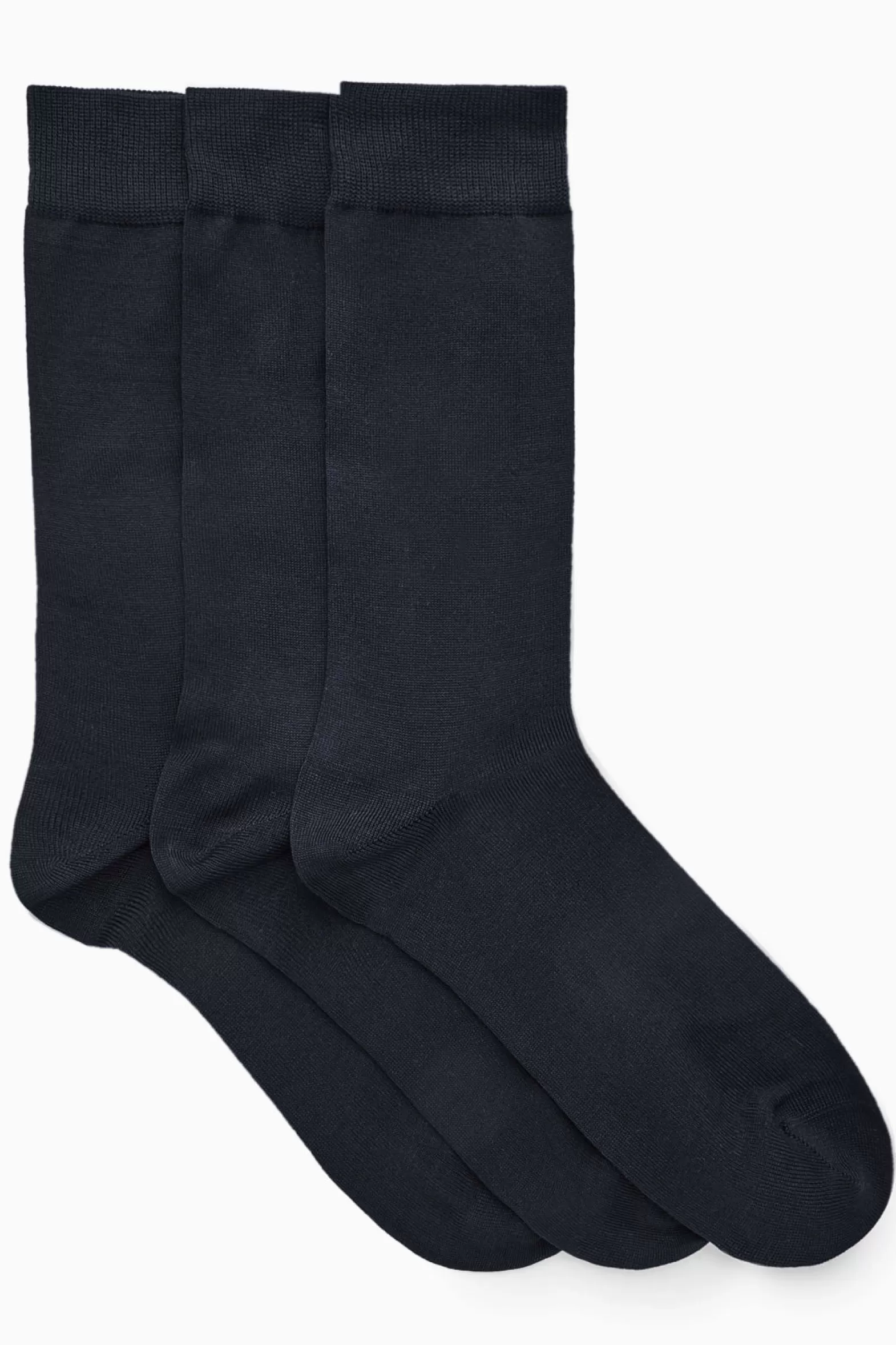 COS 3-PACK MERCERISED COTTON SOCKS