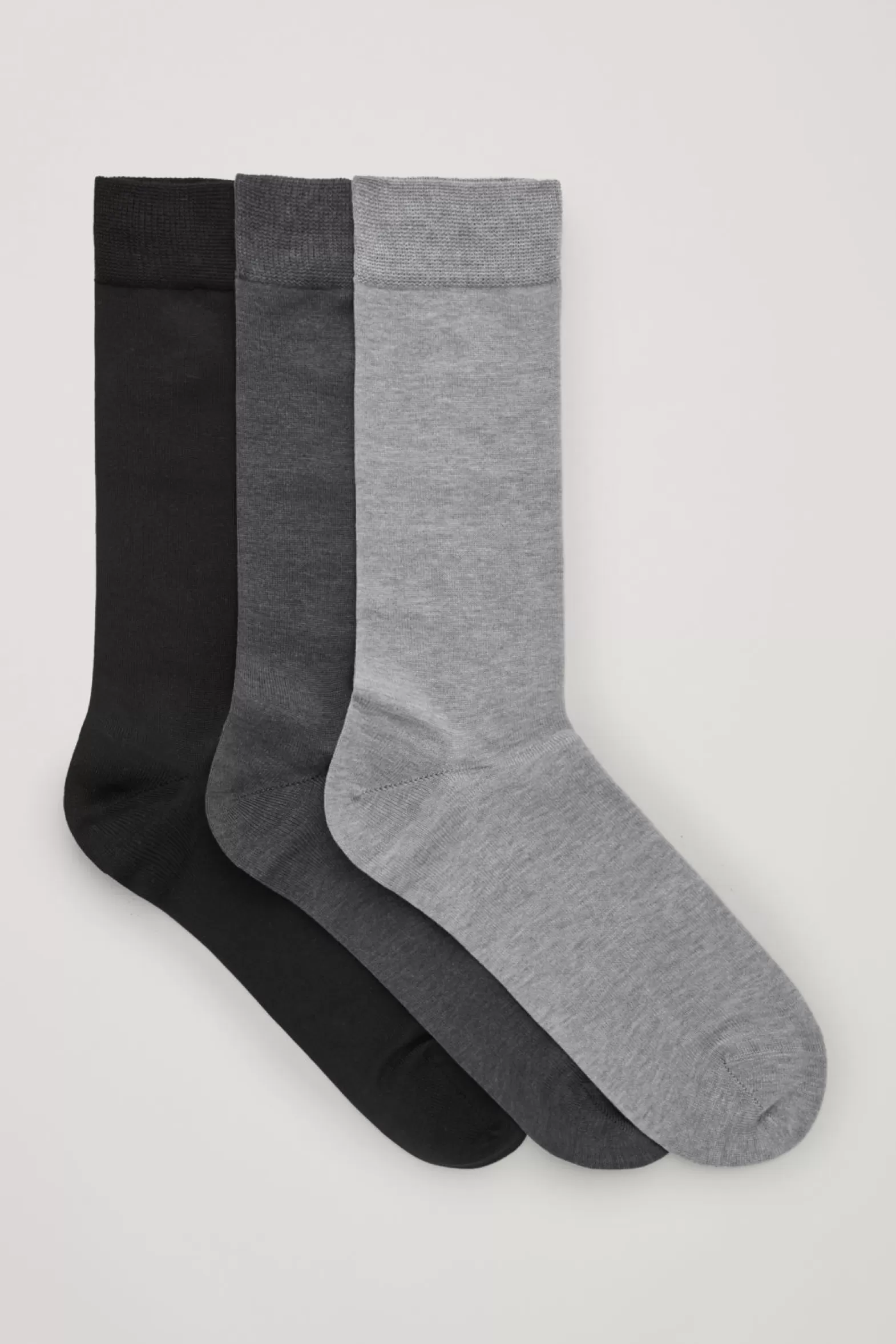 COS 3-PACK MERCERISED COTTON SOCKS