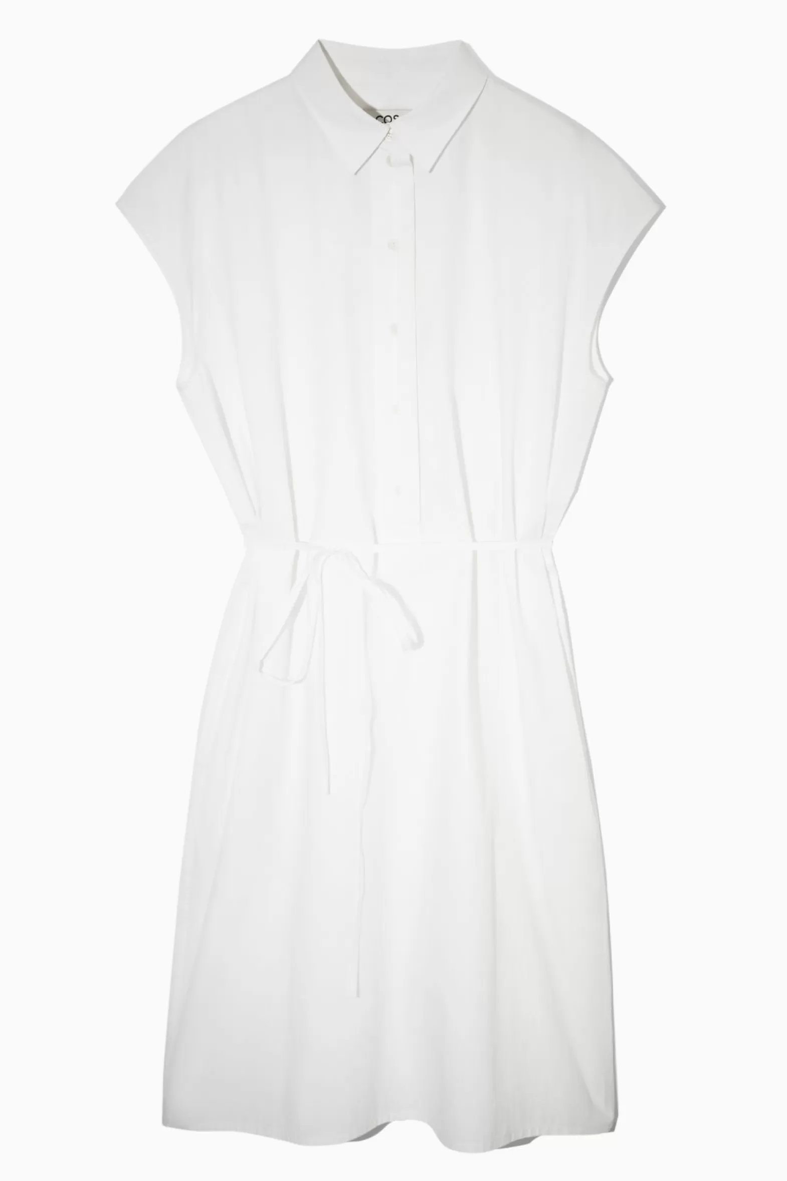 COS BELTED SHIRT DRESS