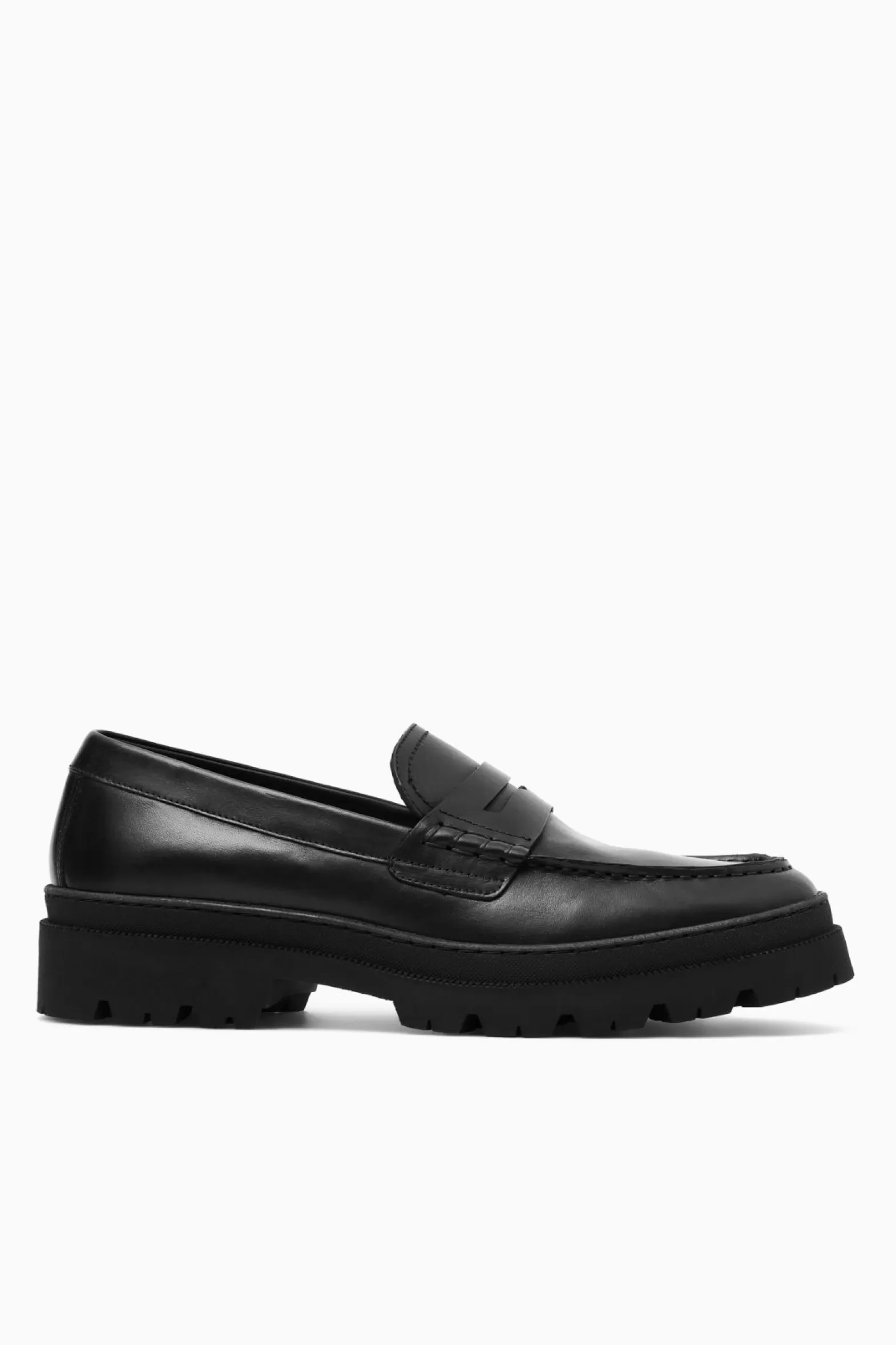 COS CHUNKY LEATHER LOAFERS
