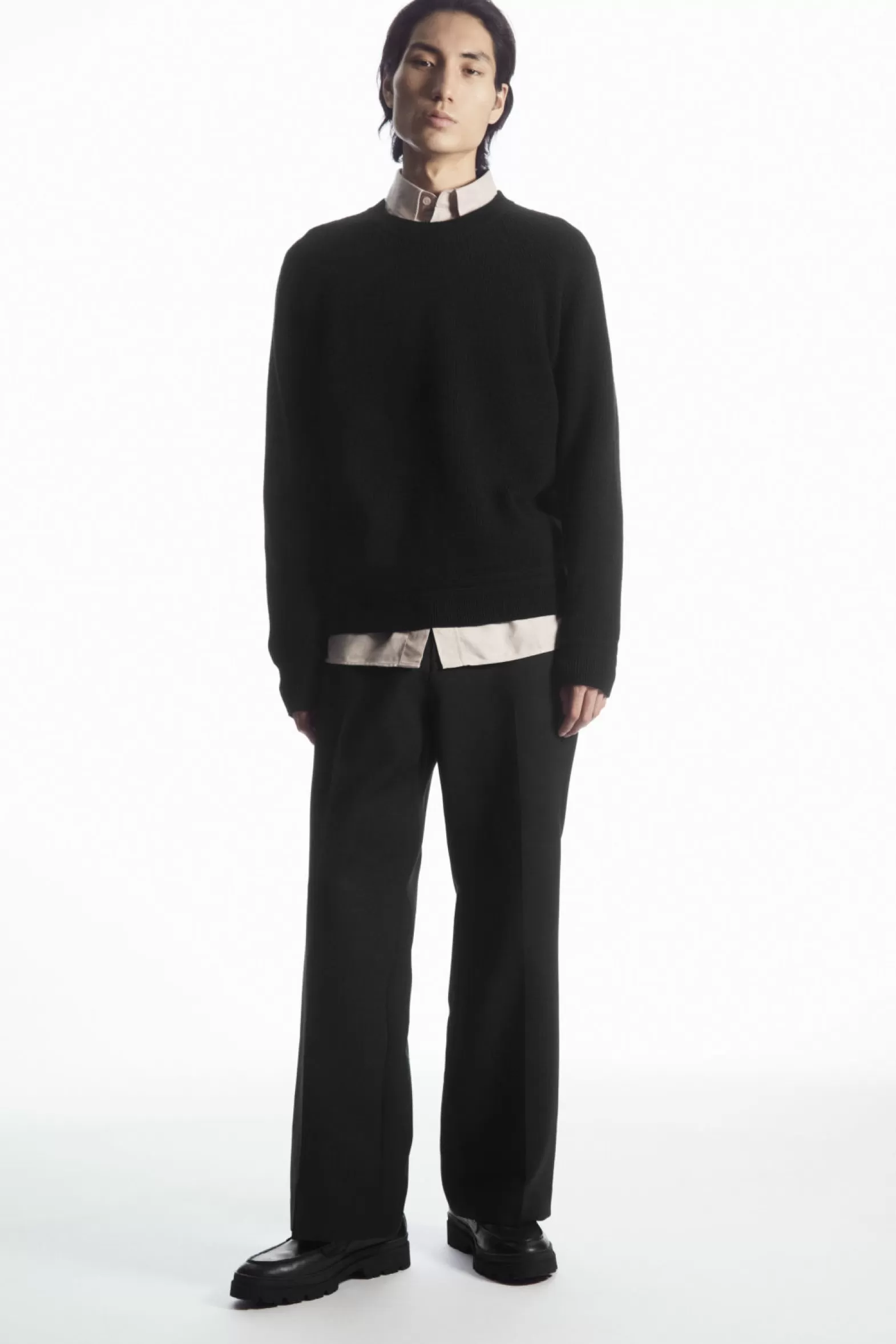 COS CREW-NECK WOOL JUMPER