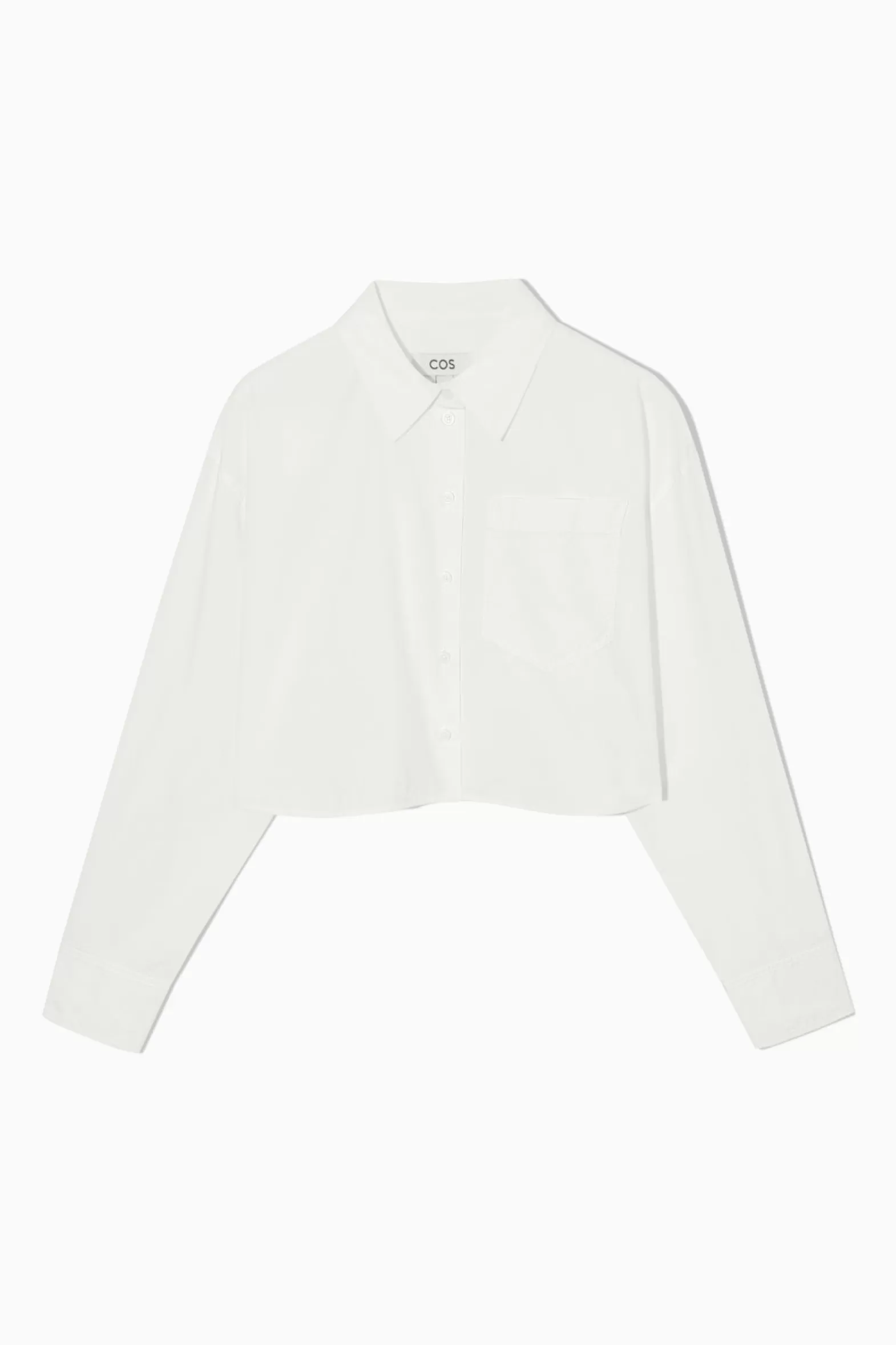 COS CROPPED POPLIN SHIRT