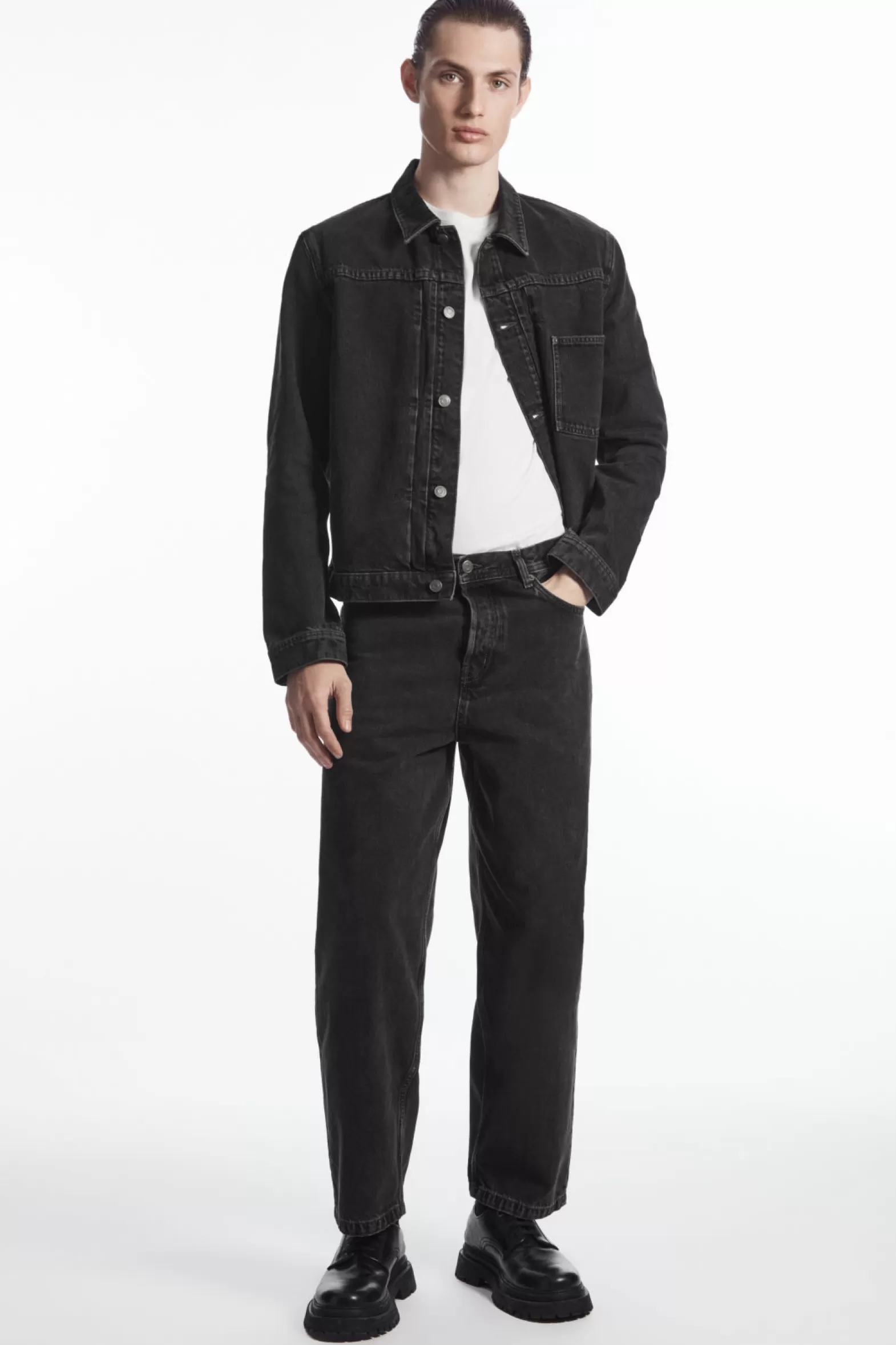 COS DOME JEANS - STRAIGHT/ANKLE LENGTH