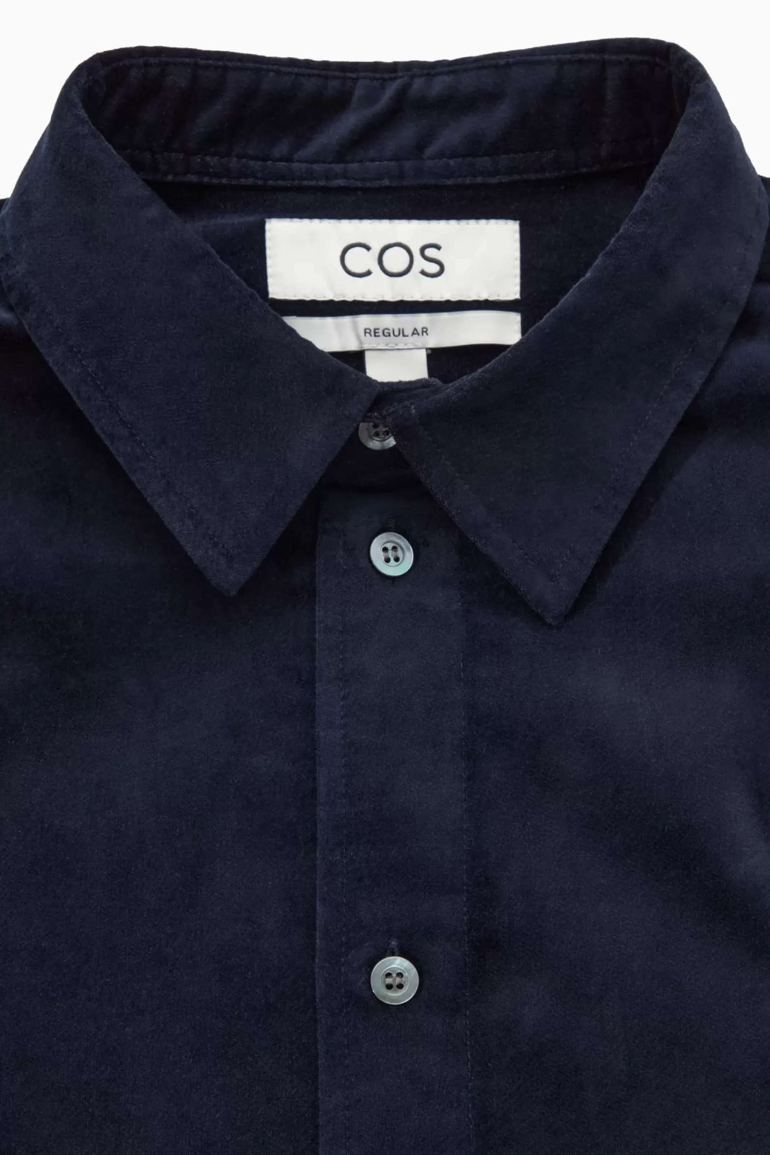 COS HEAVYWEIGHT COTTON-MOLESKIN SHIRT