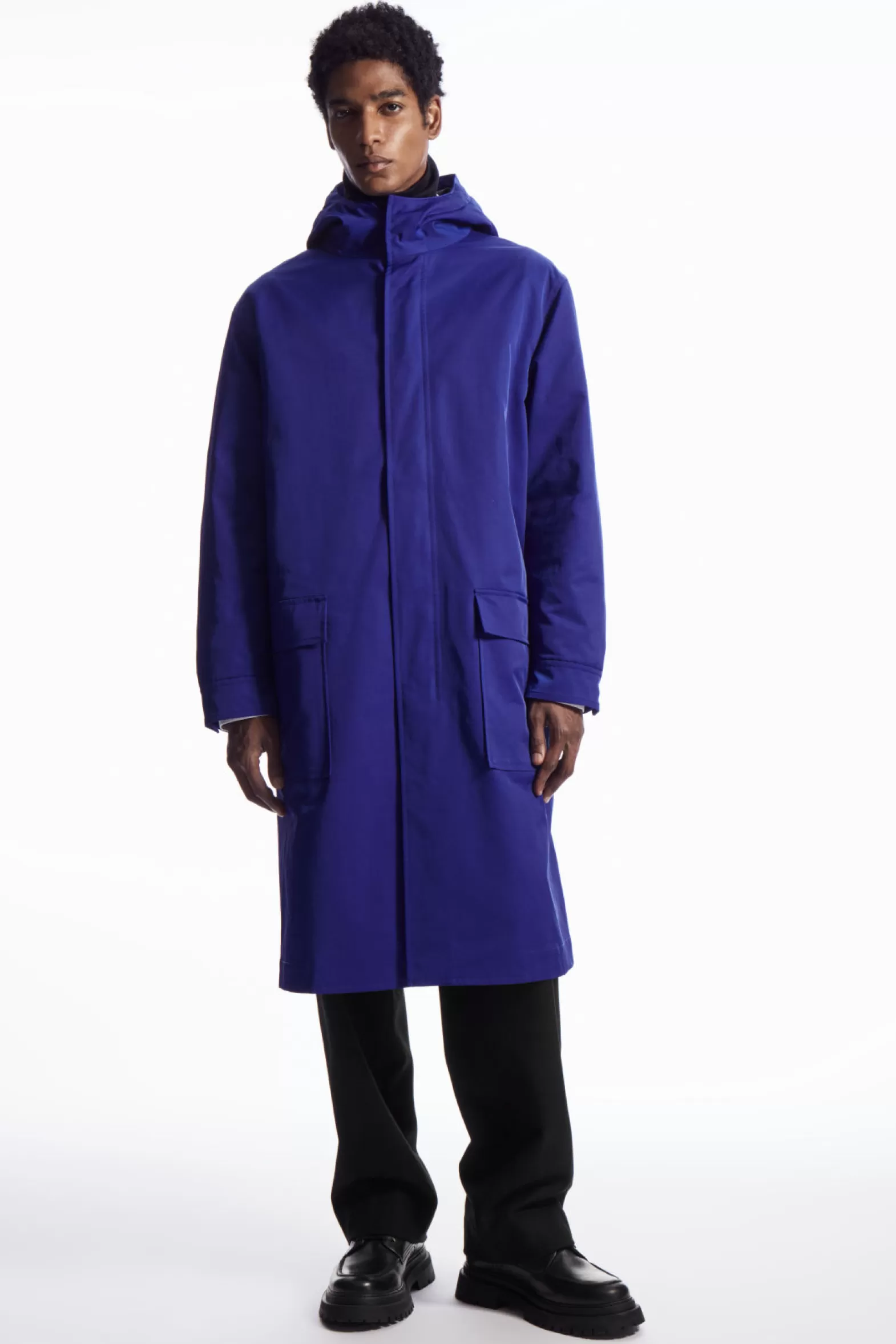 COS HOODED PADDED PARKA
