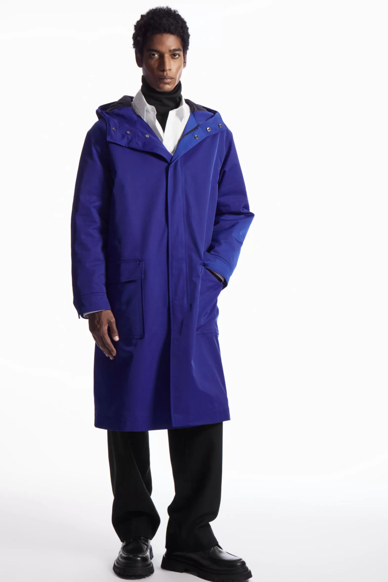 COS HOODED PADDED PARKA