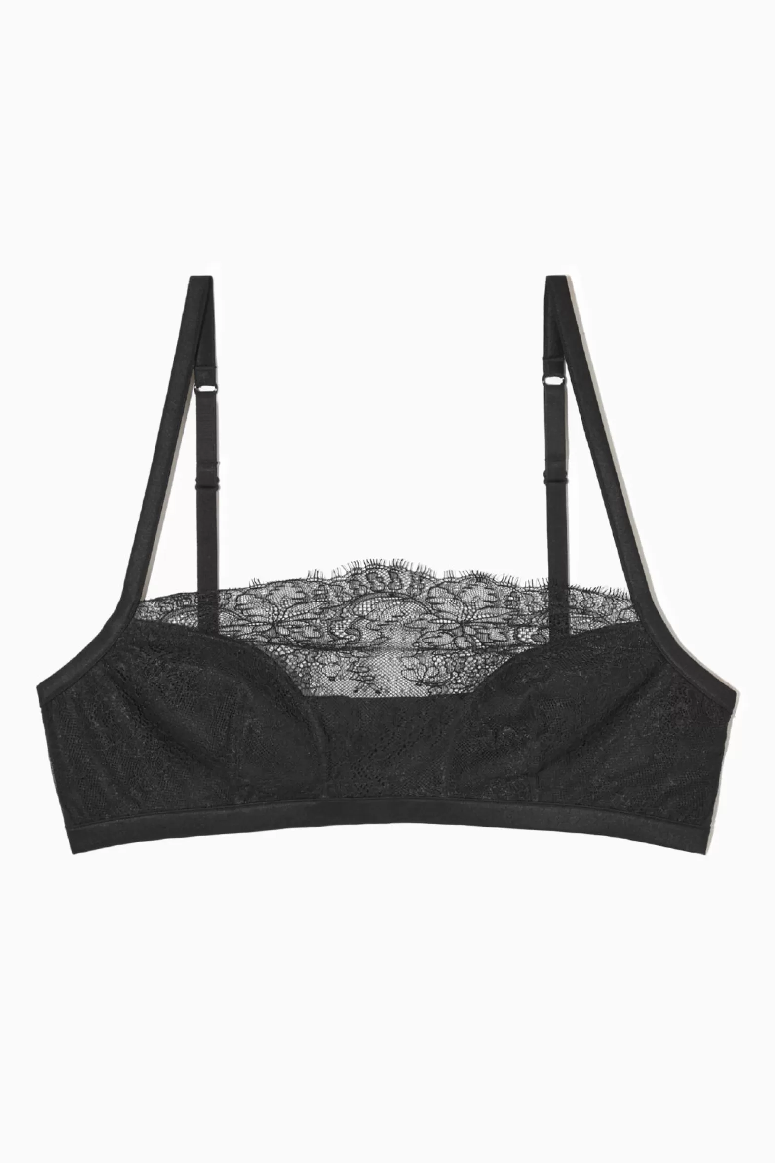 COS LACE-TRIMMED BRA