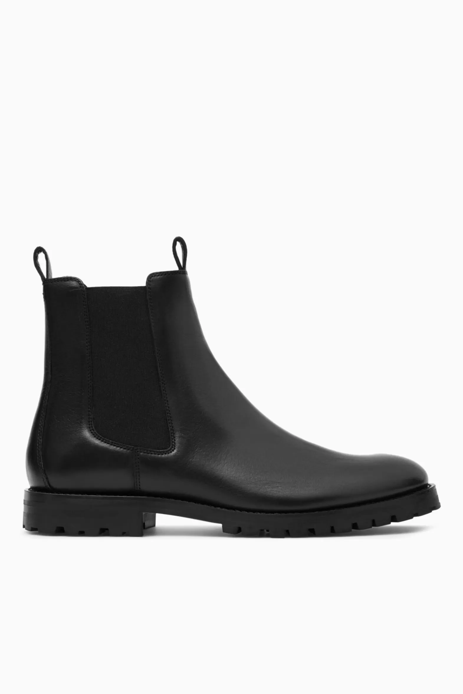 COS LEATHER CHELSEA BOOTS