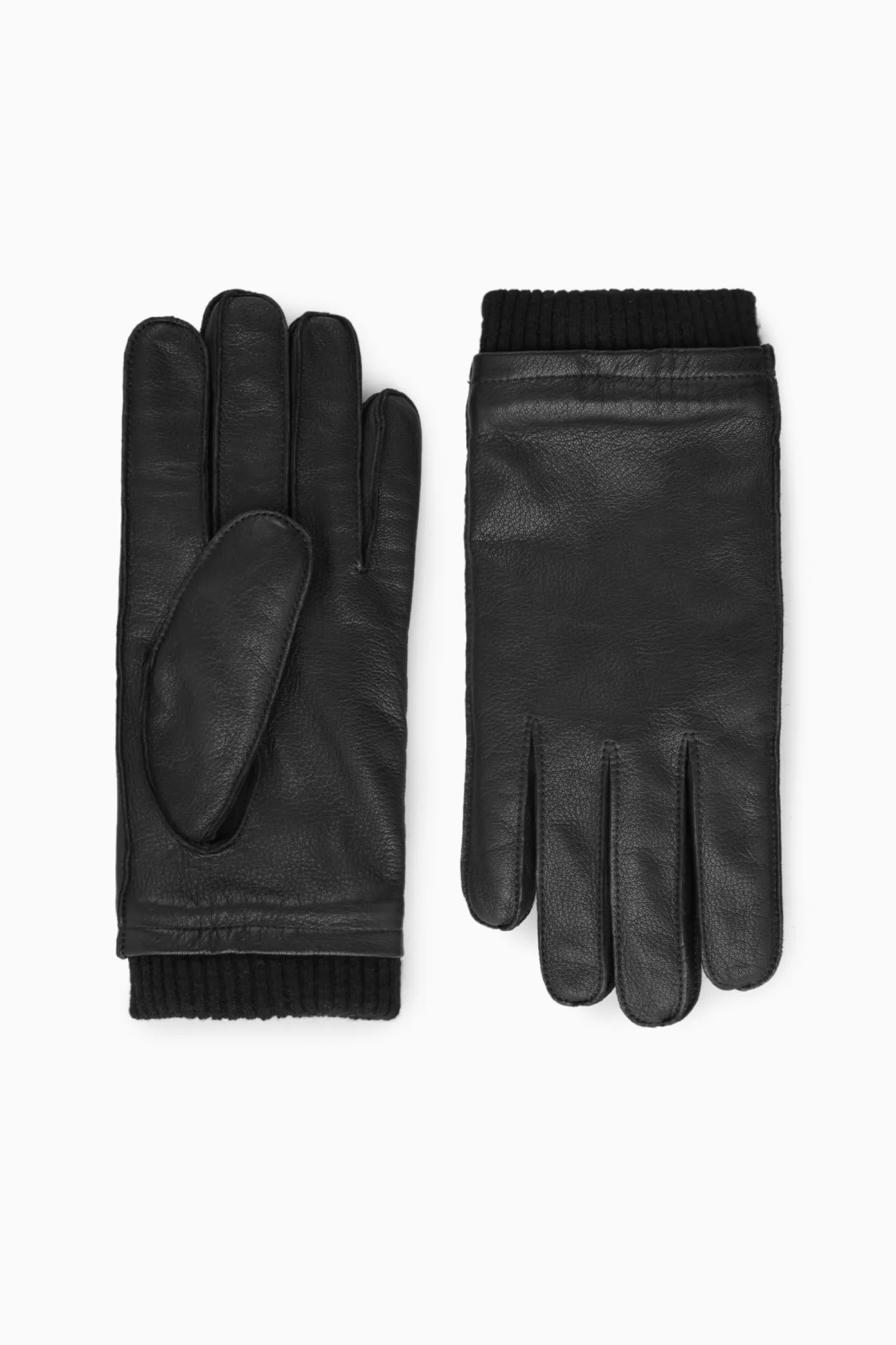 COS LEATHER GLOVES
