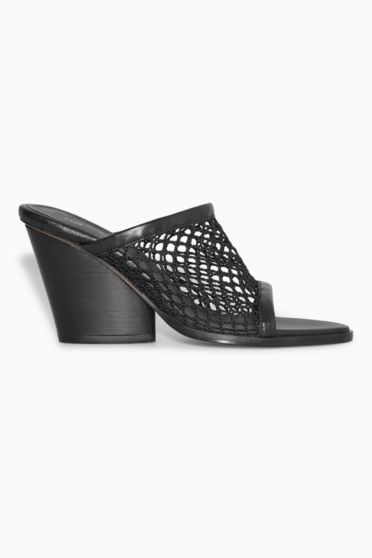 COS MESH WEDGE SANDALS