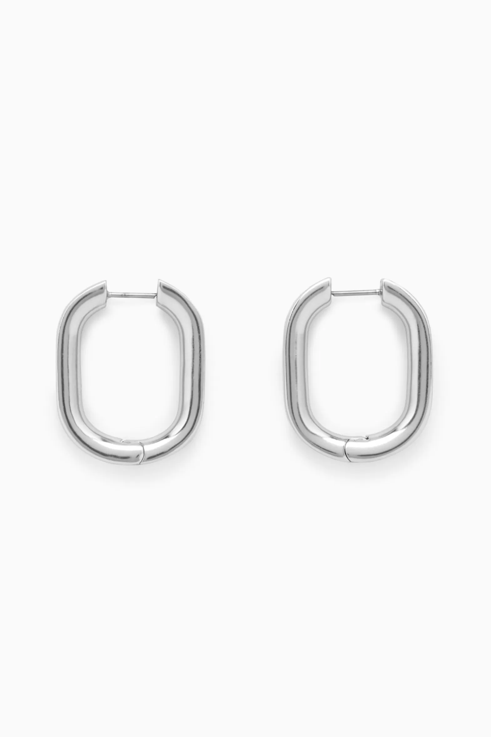 COS OVAL HOOP EARRINGS