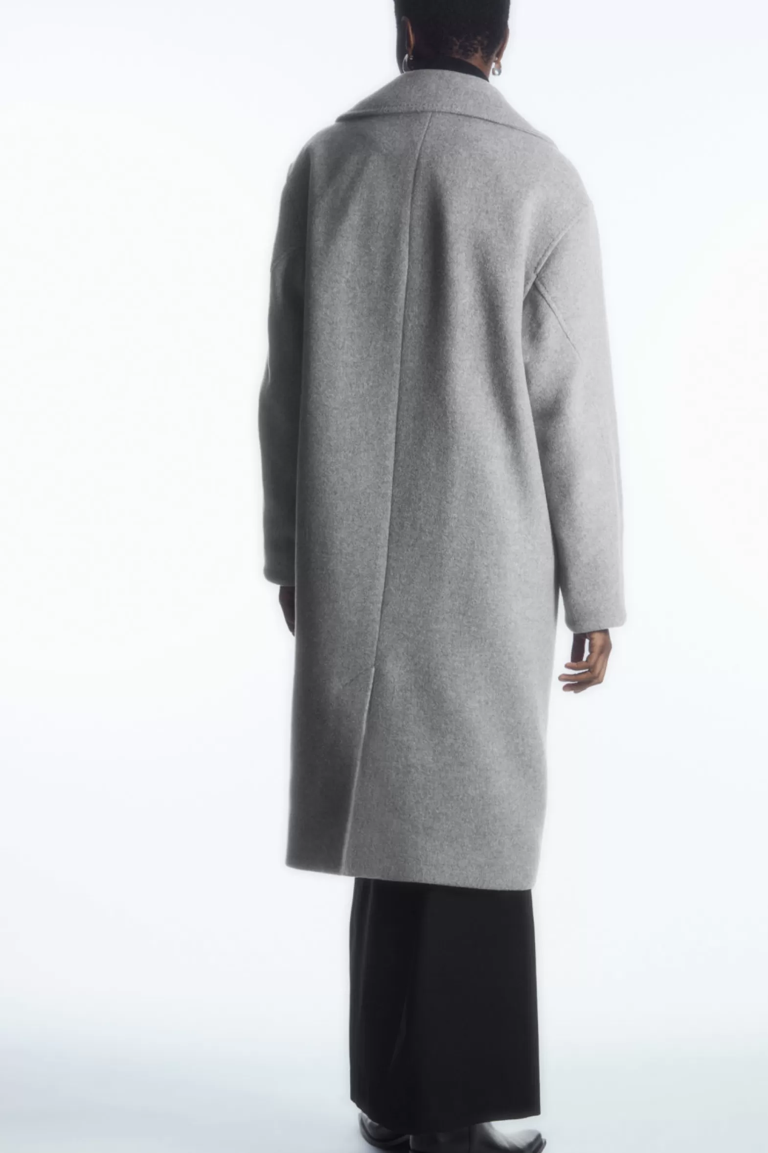 COS OVERSIZED DOUBLE-BREASTED WOOL COAT