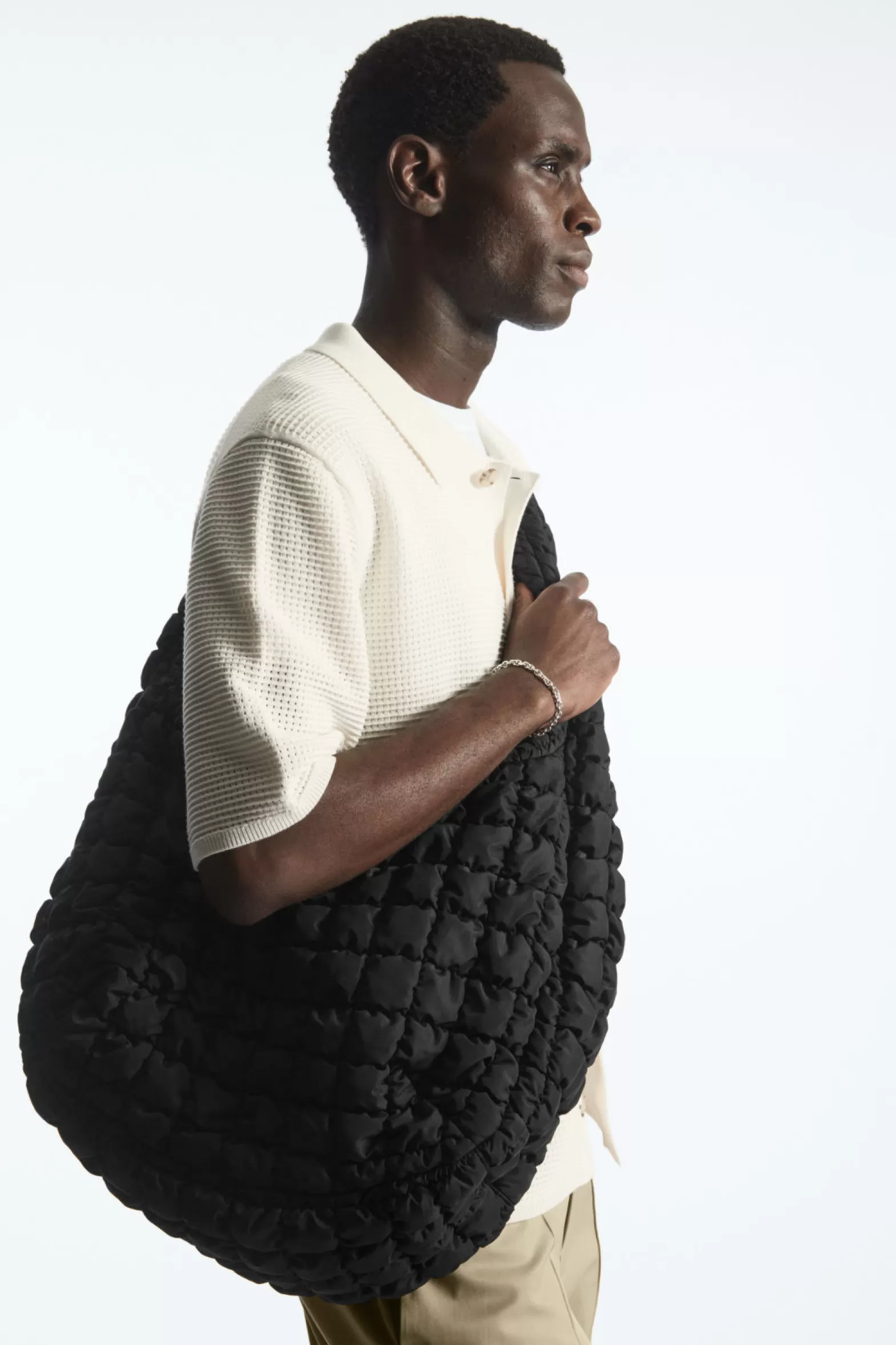 COS OVERSIZED QUILTED CROSSBODY