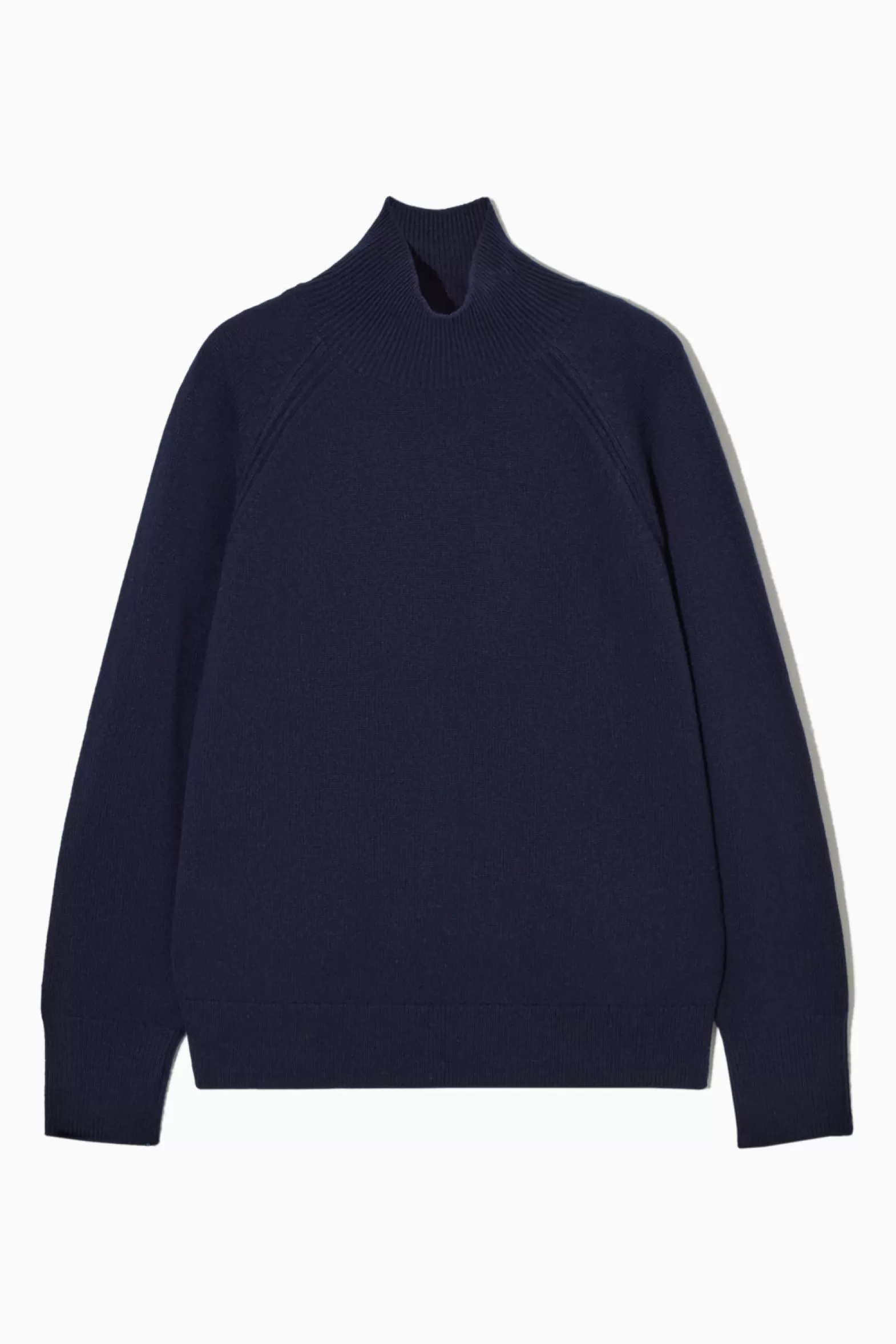 COS PURE CASHMERE TURTLENECK JUMPER