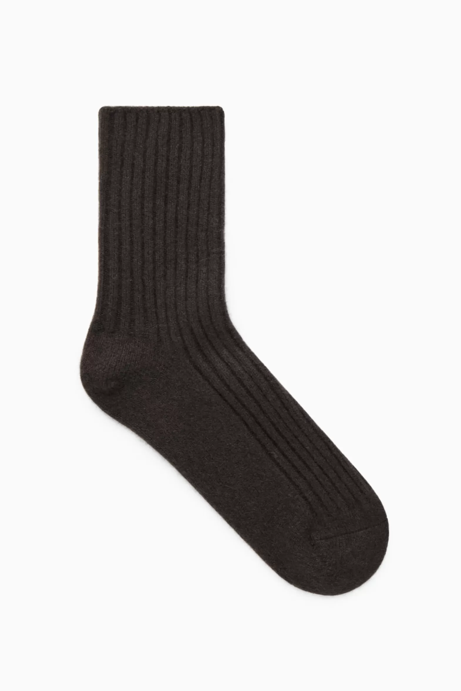 COS RIBBED CASHMERE SOCKS