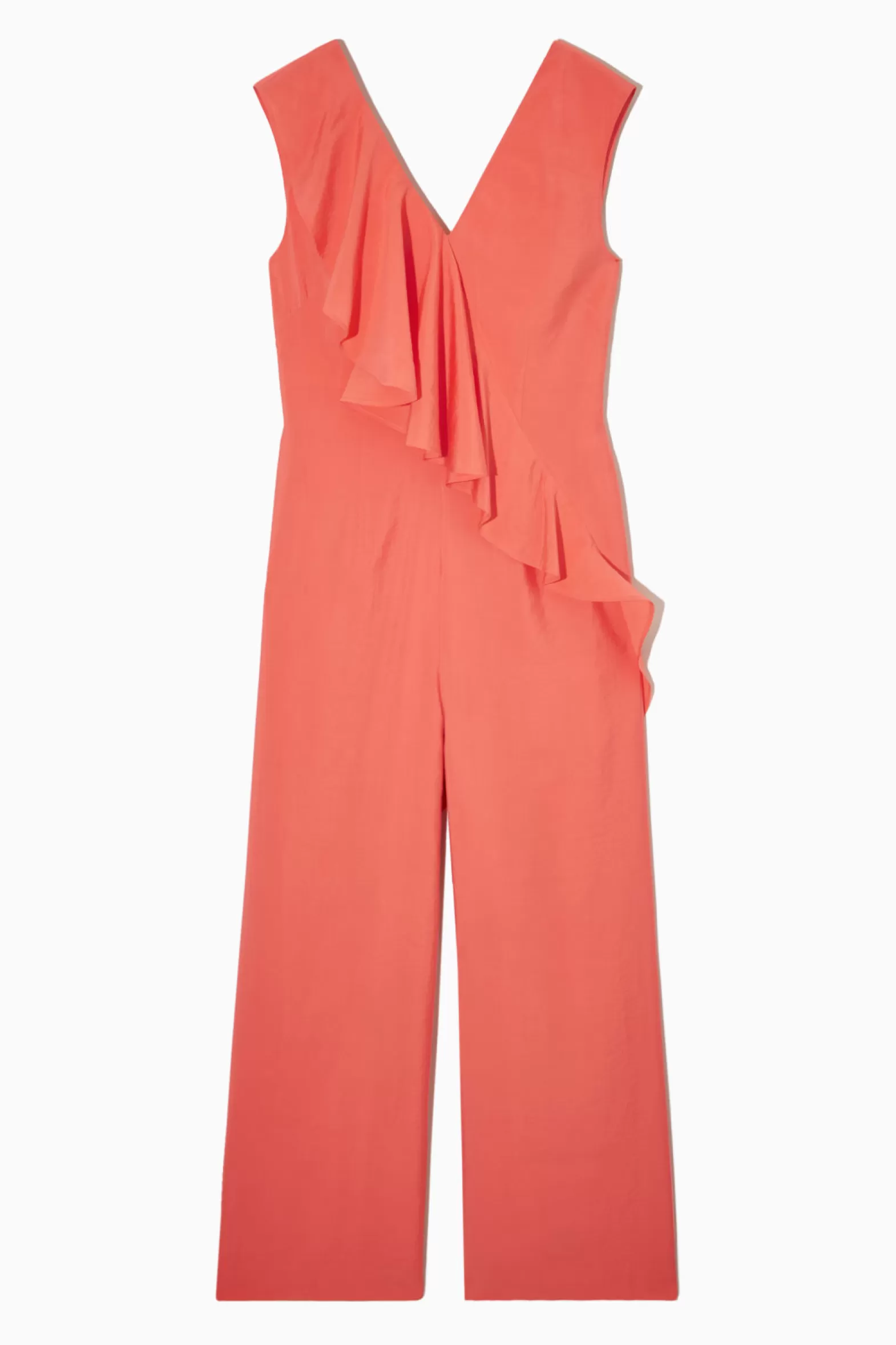 COS RUFFLED JUMPSUIT