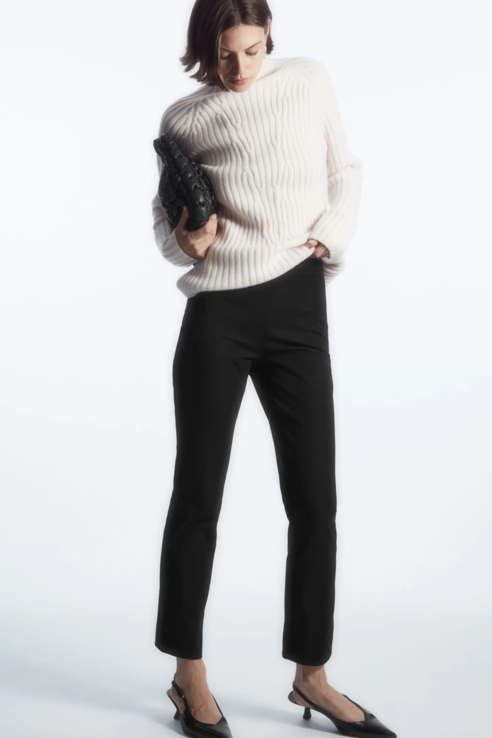 COS SLIM-FIT TAILORED TROUSERS