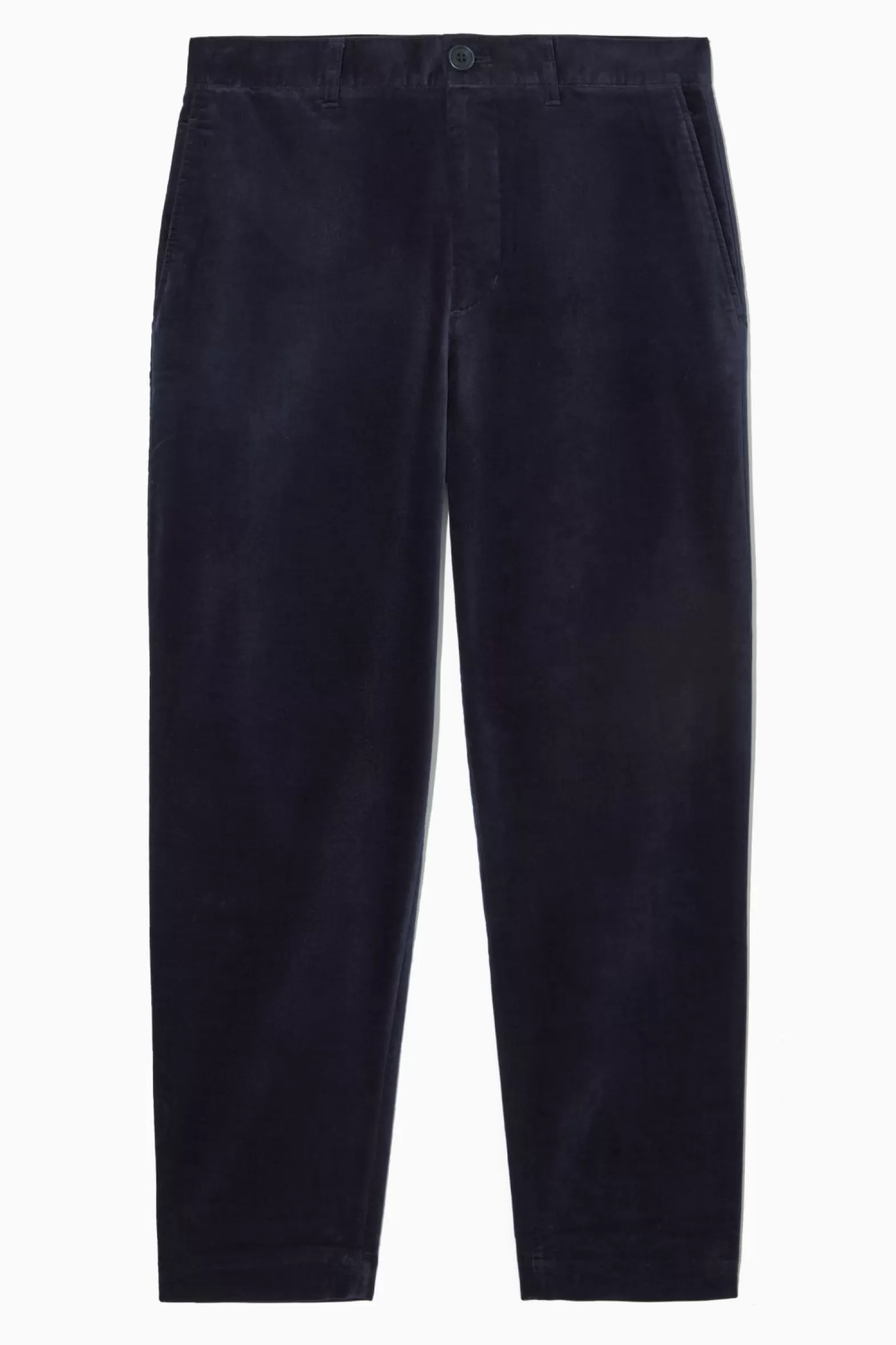 COS STRAIGHT-LEG COTTON-MOLESKIN TROUSERS