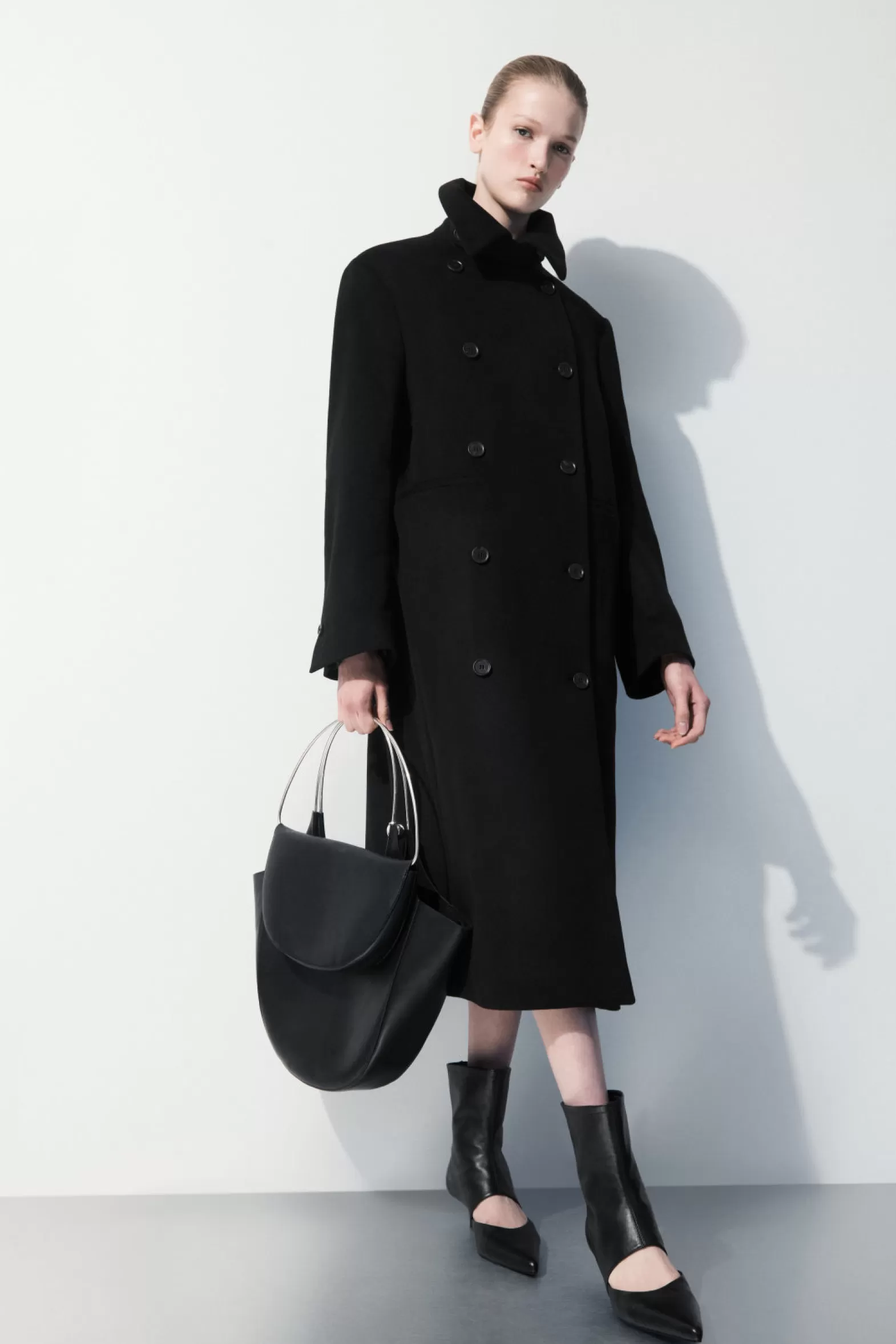 COS THE RECYCLED-CASHMERE TRENCH COAT