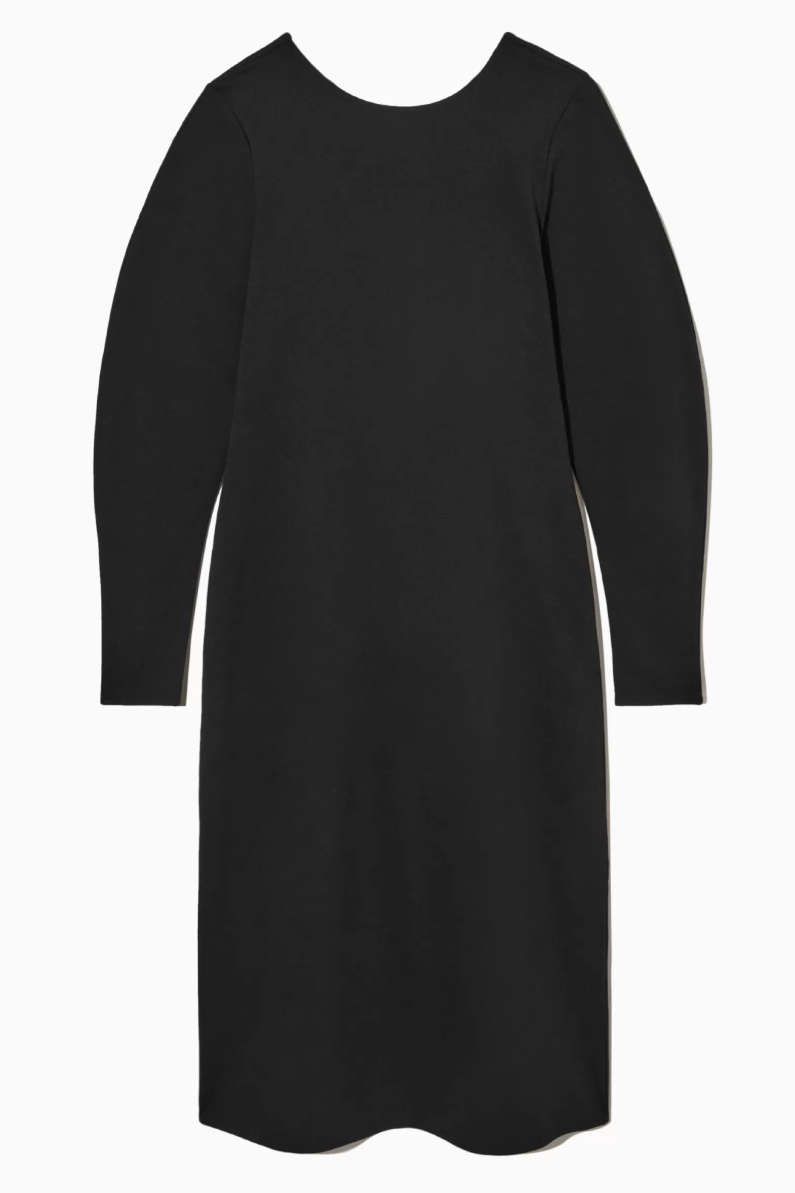 COS TIE-BACK MIDI DRESS