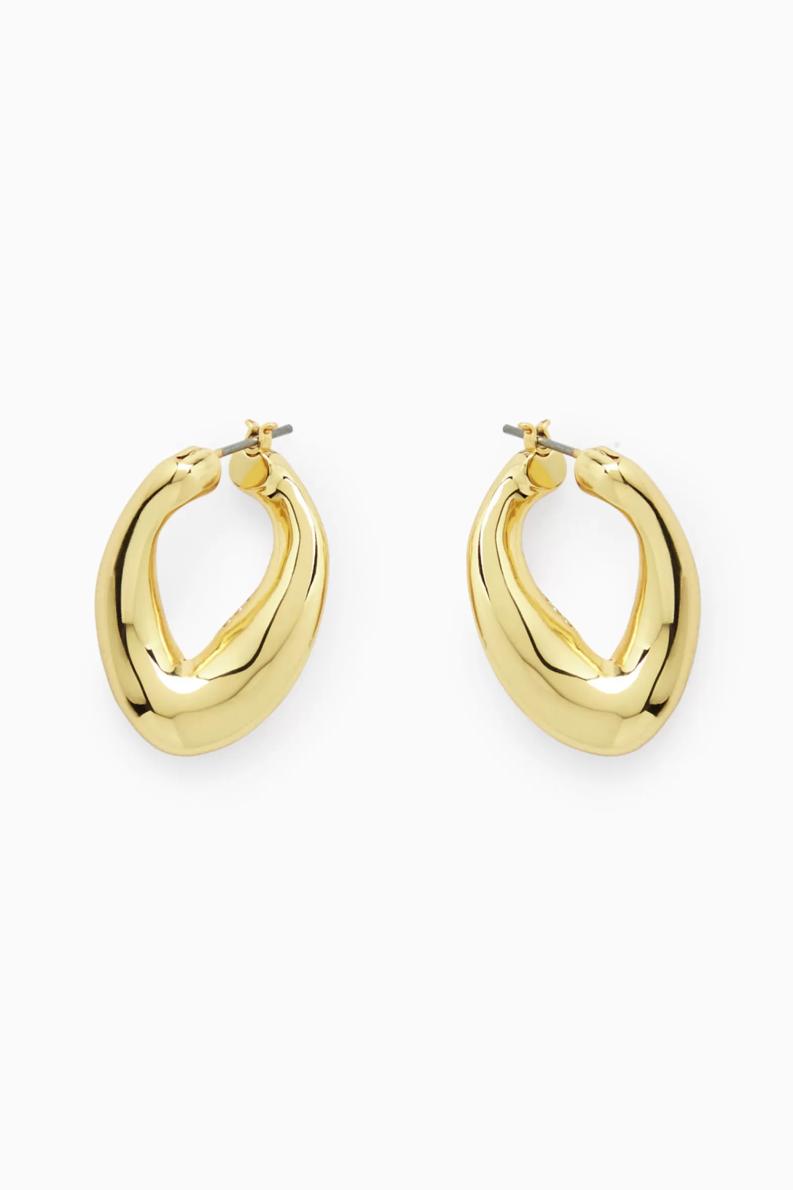 COS TWISTED HOOP EARRINGS